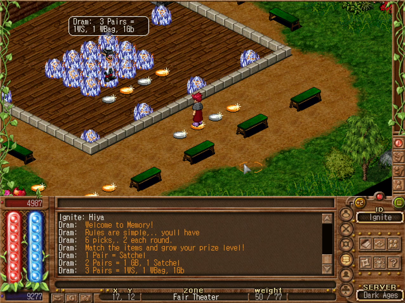 memory game
